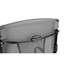 Chaise de réalisateur de camping grise robuste avec table d'appoint pour pique-nique, plage, pêche sur la pelouse-268248152
