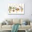 Ensemble de 1 tableau sur toile représentant des plantes suspendues-129260431-129260433