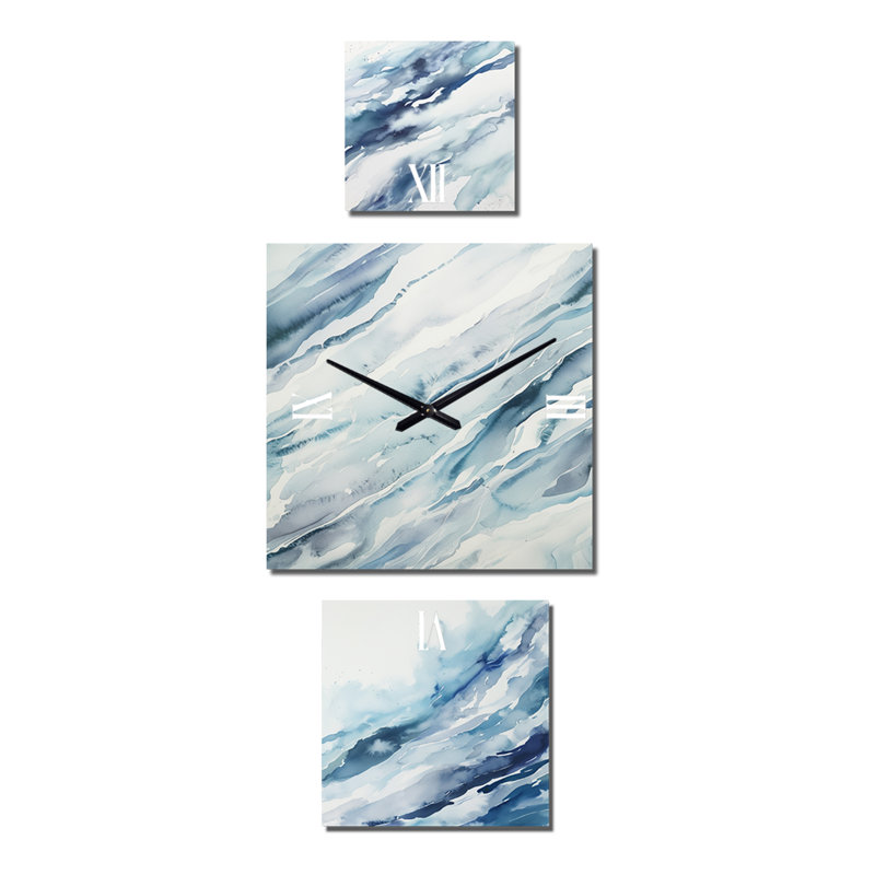 Maddelynn Metal Wall Clock