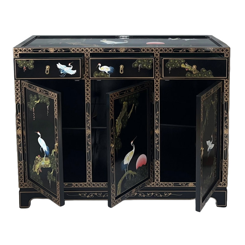 Schlegel Hand Painted Accent Sideboard Cabinet