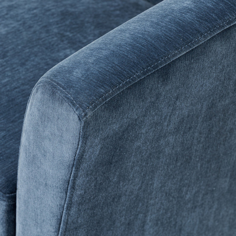 Jett Swivel Chair-Monument Grey, Sapphire