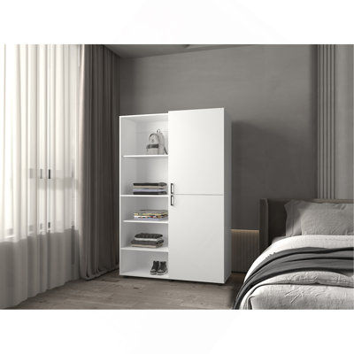 Armoire Tunica, chambre, blanc