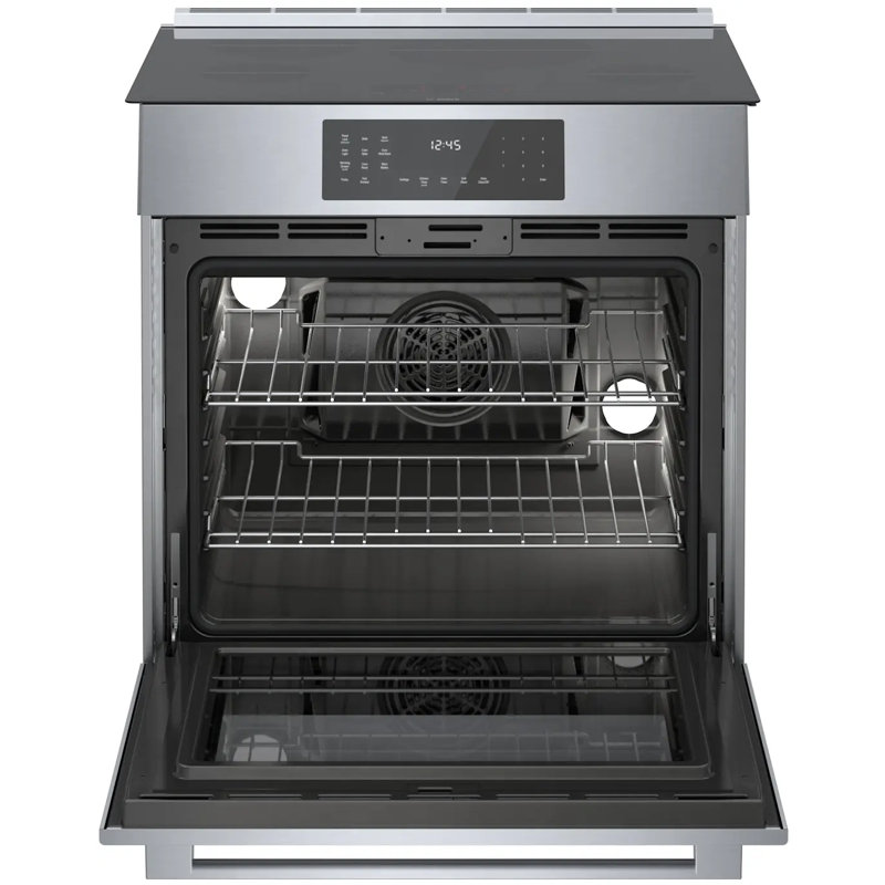 800 Series 31.5" Slide-In Electric Range, Silver