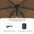 Elbe 90'' Lighted Tilt Market Umbrella-1804847033