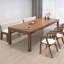 Table de salle à manger moderne et simple en bois massif-106814361