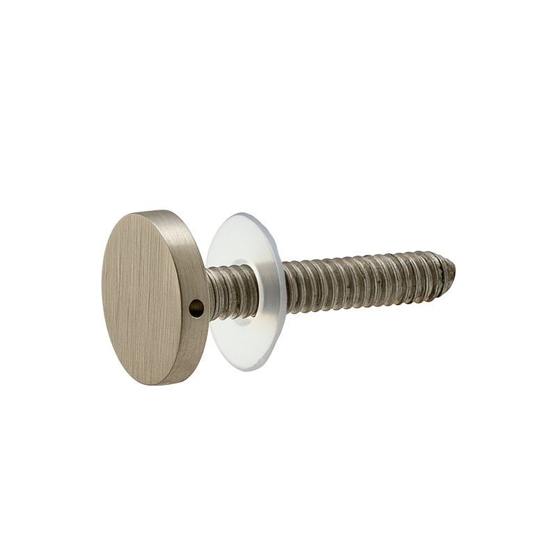 Brixwell SRKNWBMBN Stud Replacement Set 3/4" Diameter Brushed Nickel Finish, Brushed Nickel