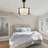 19" 7 - Blade Drum Ceiling Fan With Light Modern Bedroom Ceiling Fans 6 Speed Caged Ceiling Fan-736499792