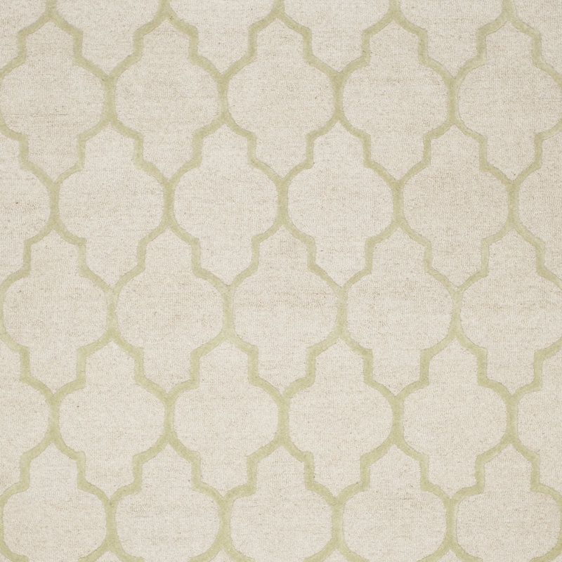 Sanyla Hand Tufted Wool Geometric Rug, Runner 2'6" x 8'