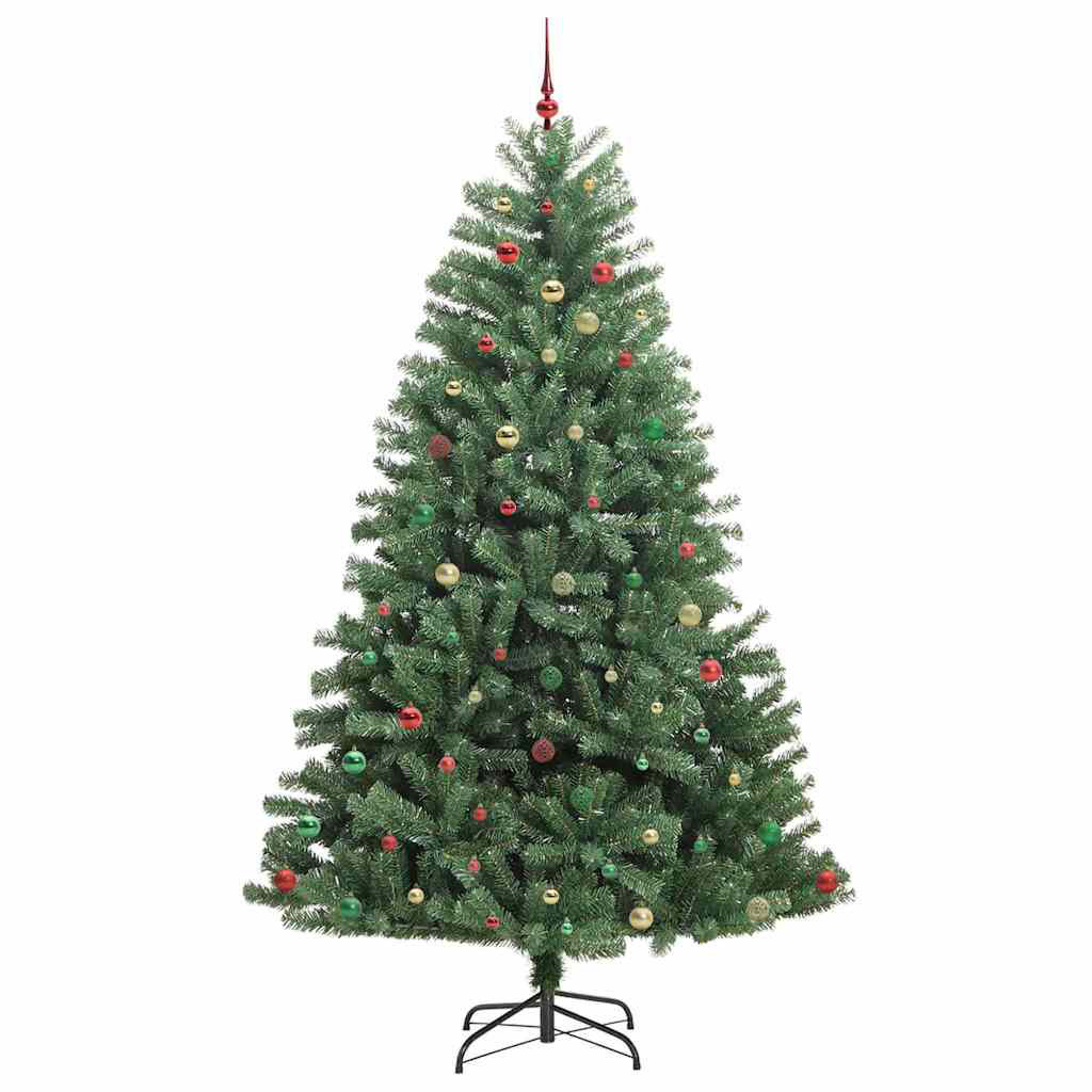 Artificial Hinged Christmas Tree PVC and Metal