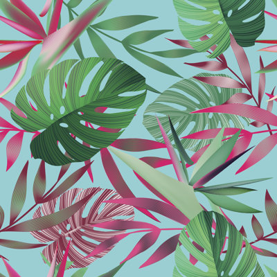 " Tropical Flowers " by Zeffir