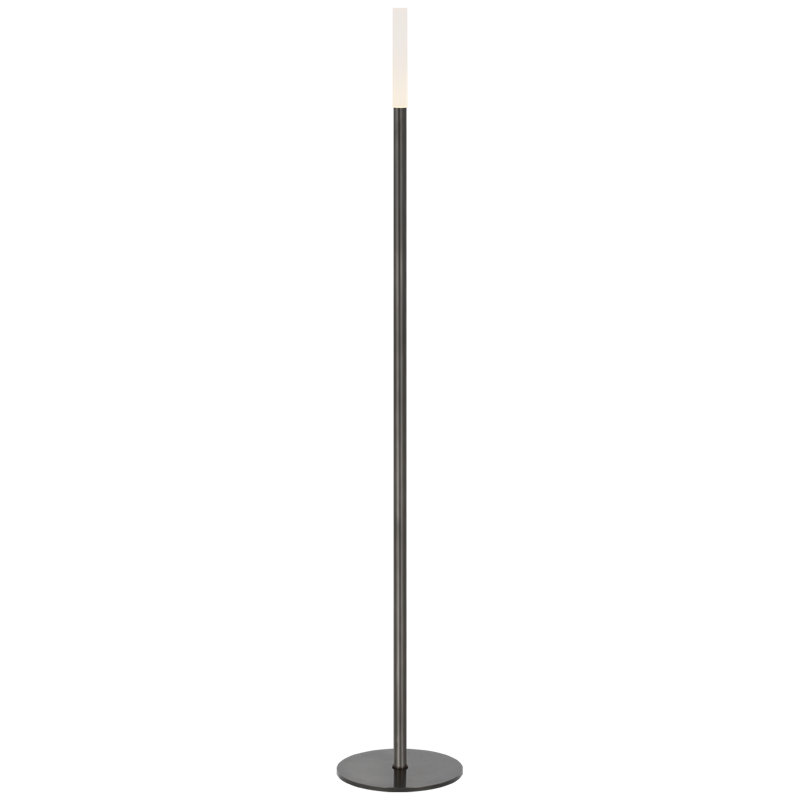 Rousseau LED Torchiere Floor Lamp, Bronze