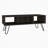 Vassel Hairpin Leg Coffee Table with Open Shelves-616170729-616170728