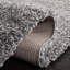 Tapis argenté à poils longs Assiya-33350103
