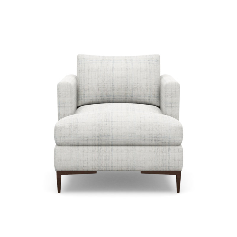 Fauteuil d'appoint Aiden, Bronze Antique, Galet Manchester
