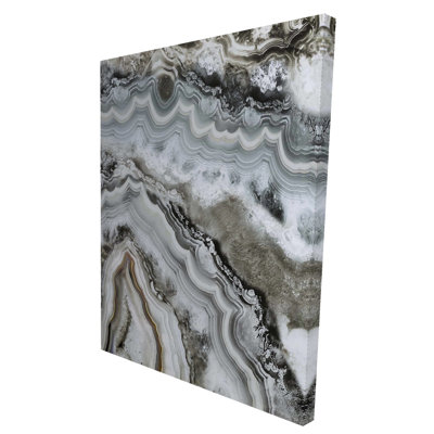 Abstract Geode - Minerals Abstract Canvas for Home Decor