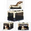 Cage pour chien 3 portes pliable