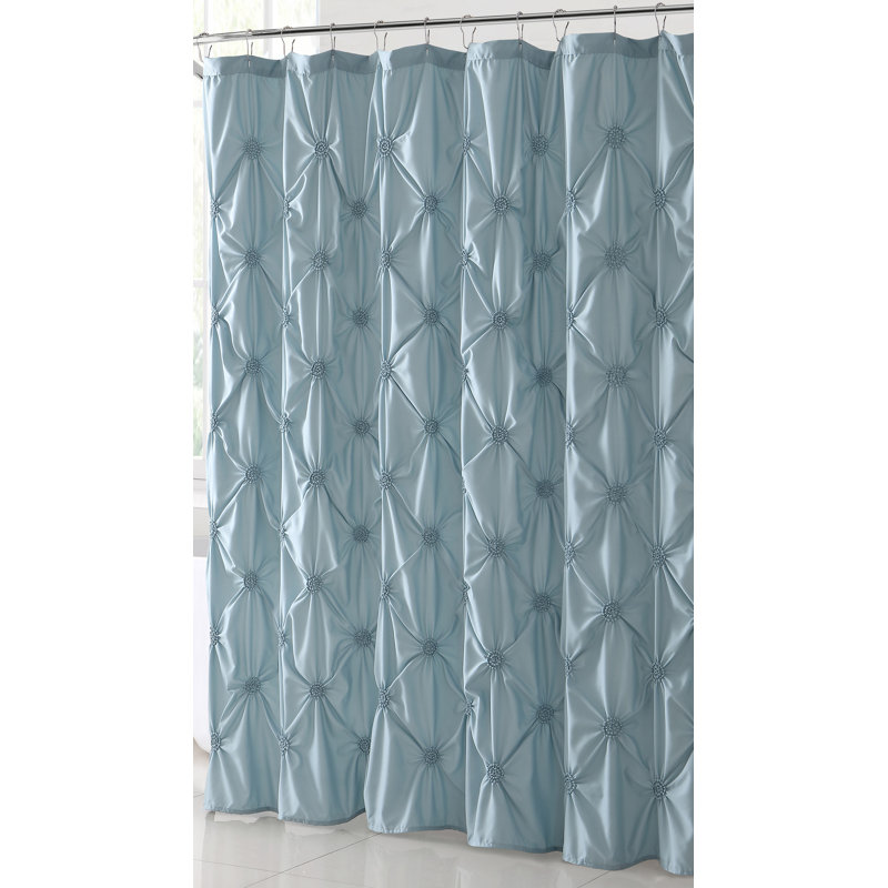 Rideau de douche simple Verviers, Aigue-marine