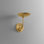 Taormina Wall Sconce in Vintage Gold Leaf