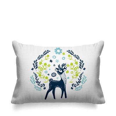 Coussin décoratif Bucky Rustic Woodland Deer