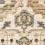 Tapis ivoire / doré en laine Kuad Old World Nomadic-1764565091