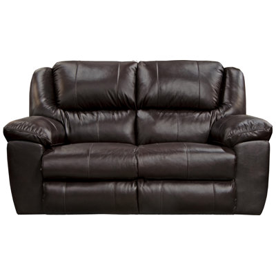 Teone Upholstered 65'' Power Reclining Loveseat