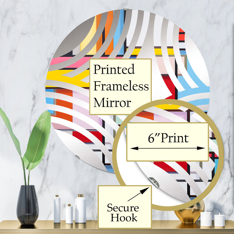 Circle Mirror, 31.4" x 31.4"