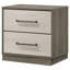 Table de chevet 2 tiroirs Edmondson