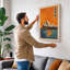 Sydney at Sunrise Japandi - Wrapped Canvas-922756356-922756357