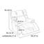 Fauteuil inclinable rotatif à 360 °-109243429