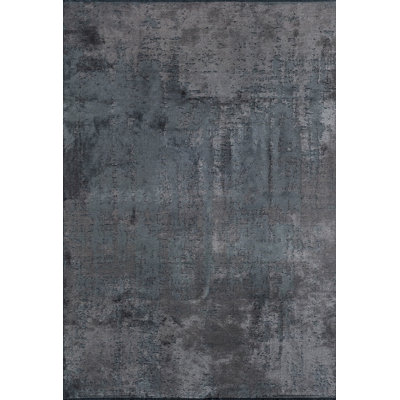 Rapture Gray Abstract Luxury Area Rug