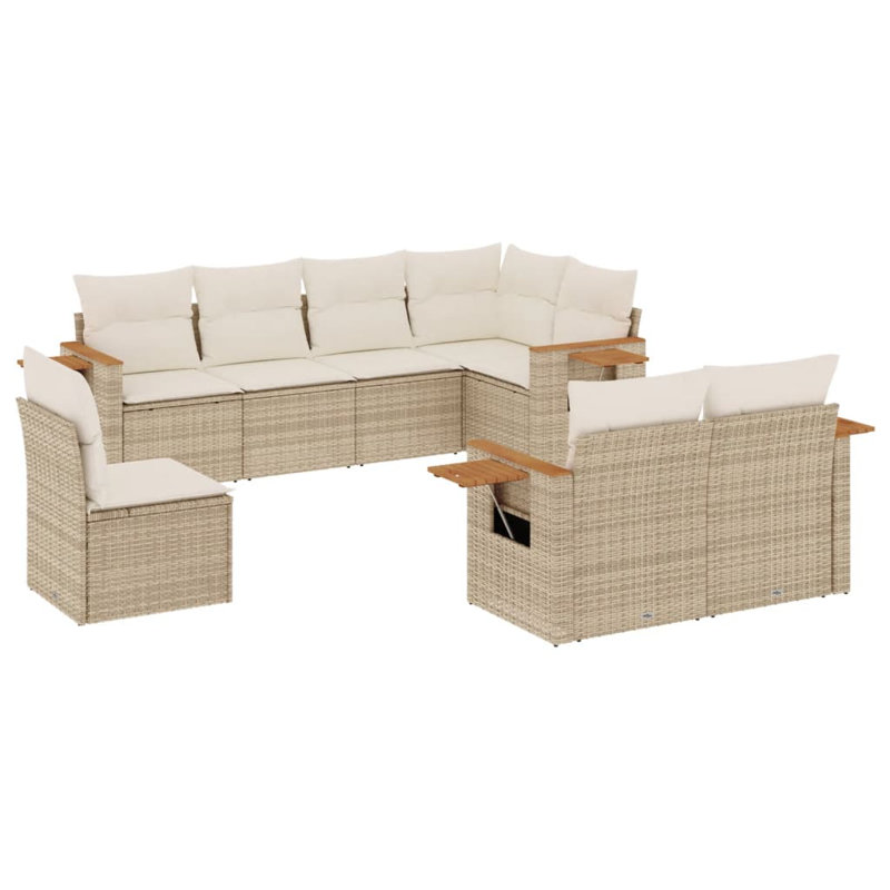  Garden Sofa Set Beige