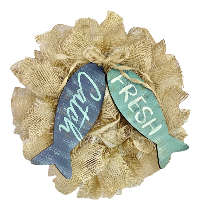 Handcrafted Faux 18'' Wreath