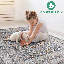 Tapis bleu / ivoire / médaillon 2X3-1955755896-1955755899