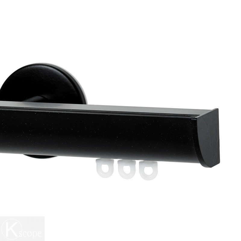 Beatty Set, 1.1" H x 48" W x 4.6" D, Black