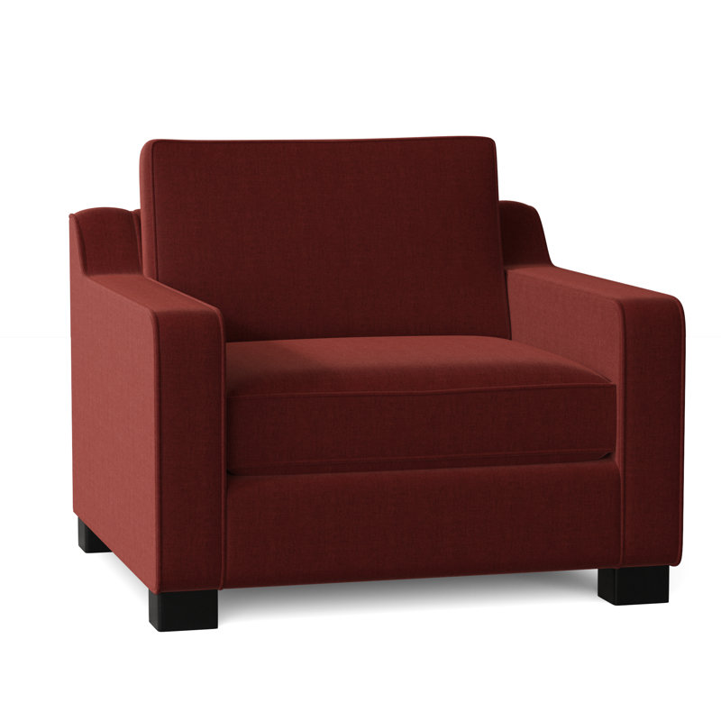 Fauteuil et demi Aceyon, Espresso, Brique Entice