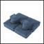 Canapé modulaire surdimensionné moderne avec 2 repose-pieds et 2 sièges Modern