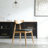 Set of 2 dining chairs with four sturdy legs-1990044516-1990044507