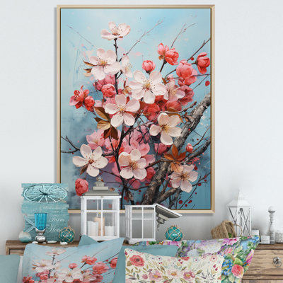 Itzae " Pink Apple Blossom Collage IV "