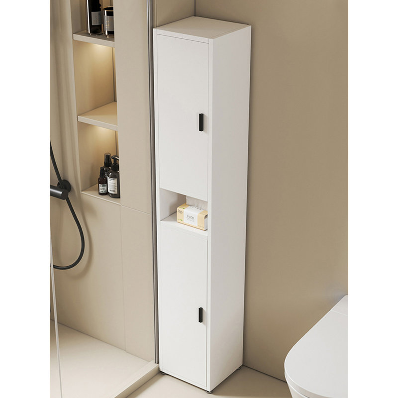 Armoire de rangement minimaliste en aluminium nid d'abeille pour salle de bain
