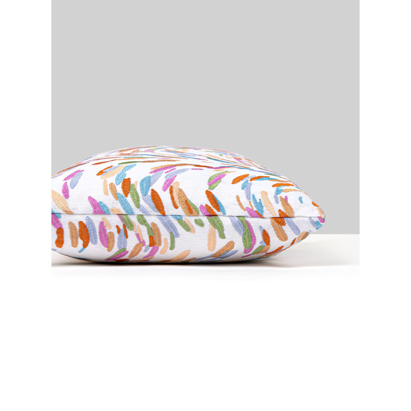 Coussin à broderie fontaine, Pêche