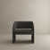 Chaise d'appoint rembourrée Ilyan
