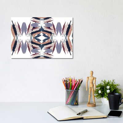 Mirror Mirror I by Jennifer Goldberger - Wrapped Canvas Painting