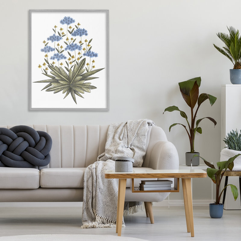 «Where Wild Flowers Bloom», estampe numérique, design par Cecilia Battaini, H 30 po x l 24 po, Estampe numérique Farmhouse