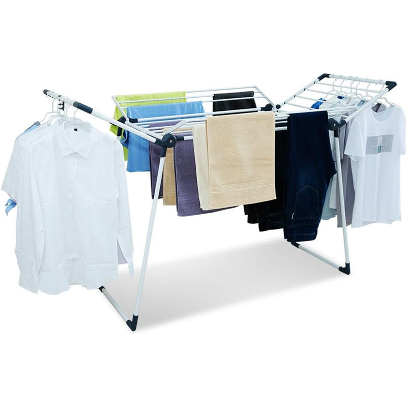 Adjustable Gullwing Drying Rack - Foldable For Indoor/Outdoor Use