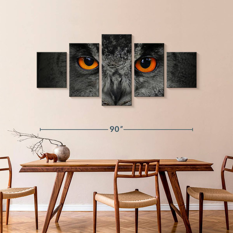 Eyed Owl, 42" H x 92" W