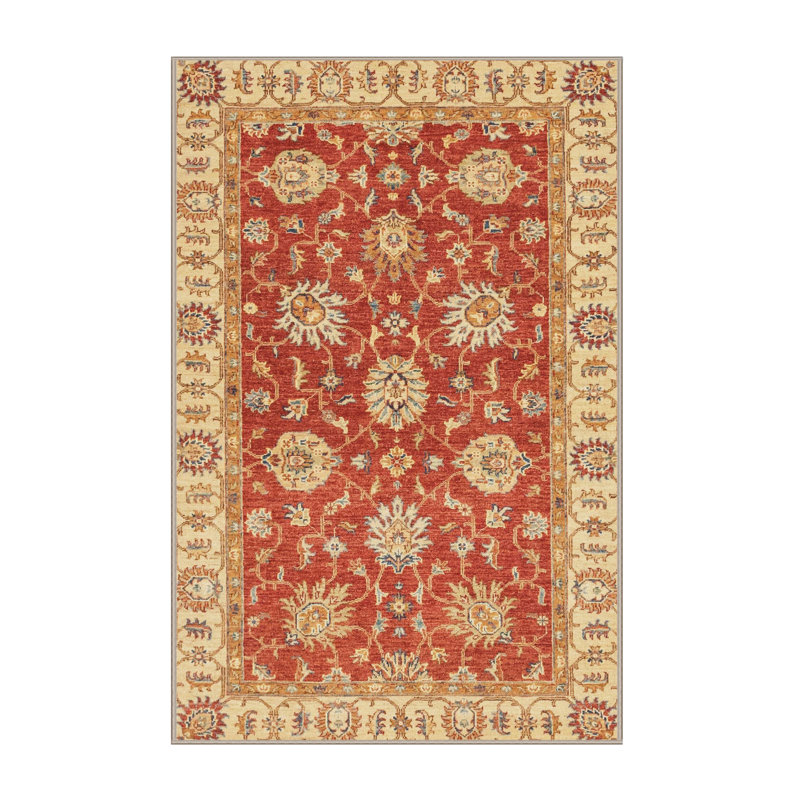 Abstract Indoor Rug, Rectangle 2' x 4'