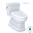 WASHLET 1.28 GPF Elongated Floor Mounted Bidet Toilet (Seat Included)