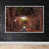 White Floater Framed selected