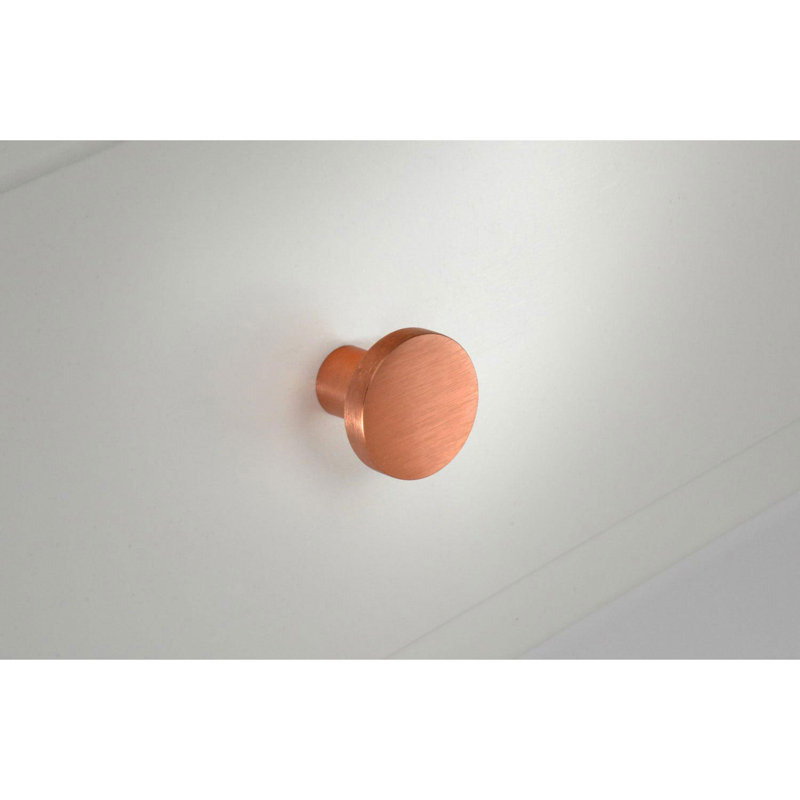 Poignée ronde Origins 3/16 de diamètre, Or rosé brossé