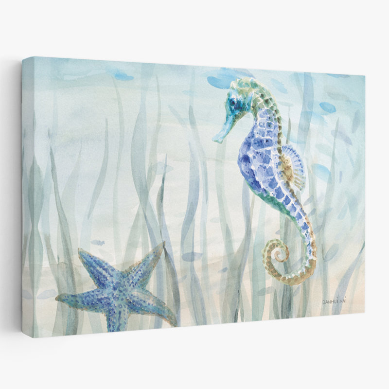 Art animalier et animal sous-marin, H 16 po x l 24 po